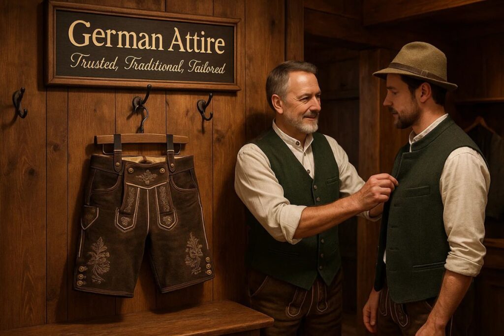 Buying Lederhosen from German