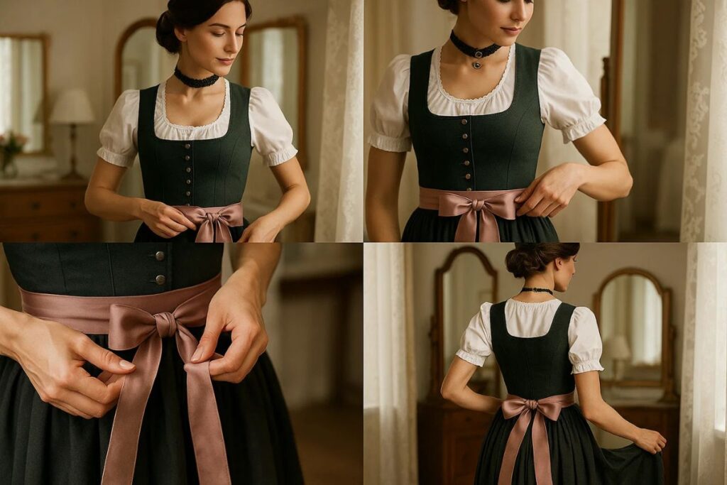 Finishing the Look Tie or Tuck with Style