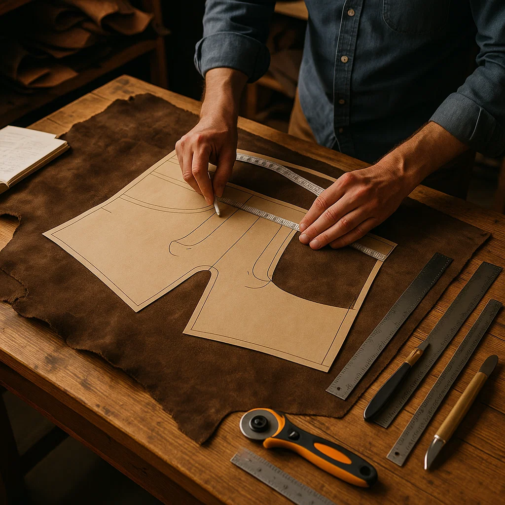 Measuring and Cutting the Leather Properly