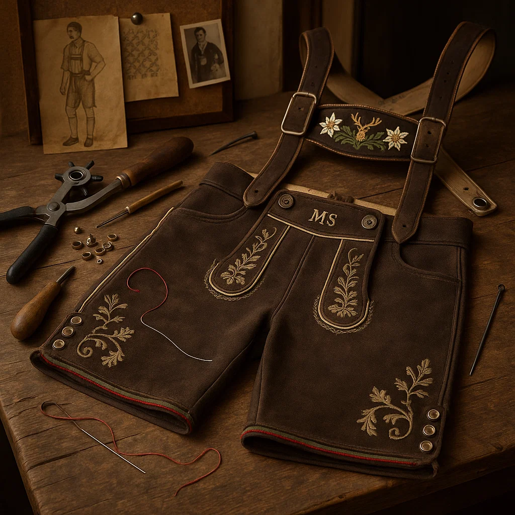 Adding Suspenders and Decorative Details