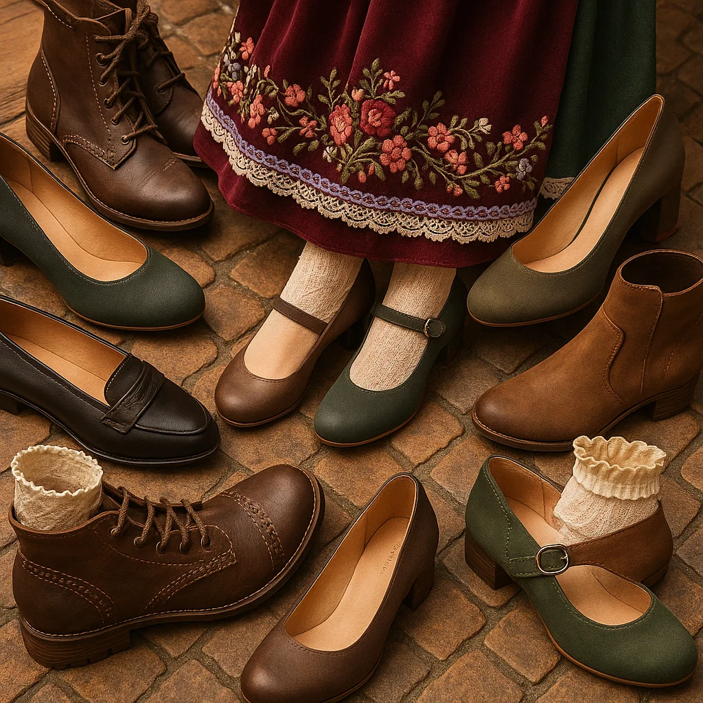 Shoes That Match the Dirndl Vibe