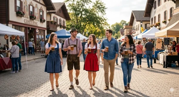 New Glarus Free Open-Container Festival Atmosphere