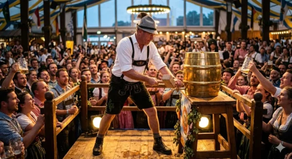 Tapping of the Golden Keg — Opening Ceremony