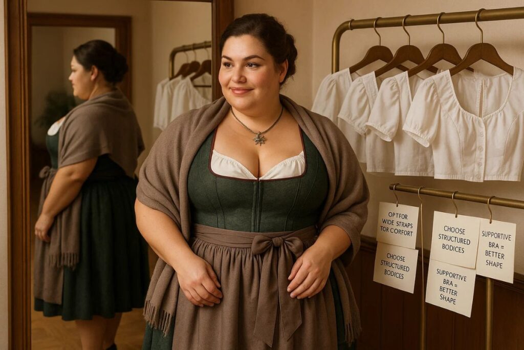 Tips for Plus Size & Full-Busted Dirndl Wearers
