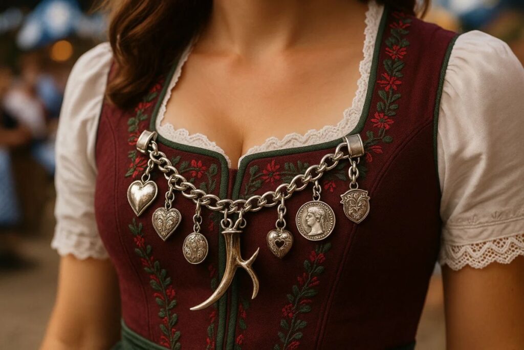 Charivari_ The Traditional Dirndl Chain That Tells a Story