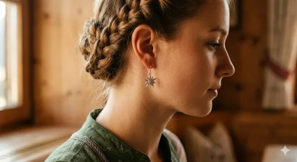 Proportion and Restraint ear ring