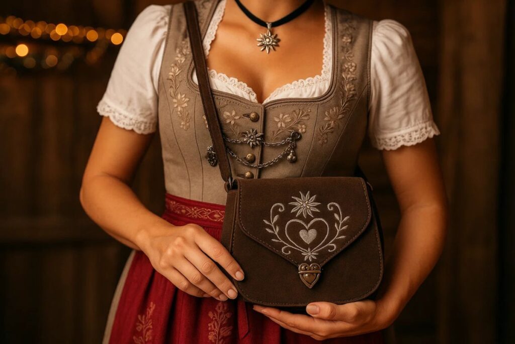 Trachtentasche_ The Traditional Dirndl Purse