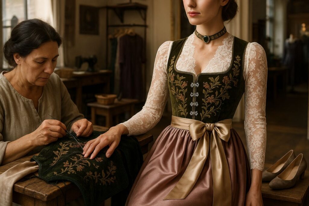 Why dirndl dress expensive?