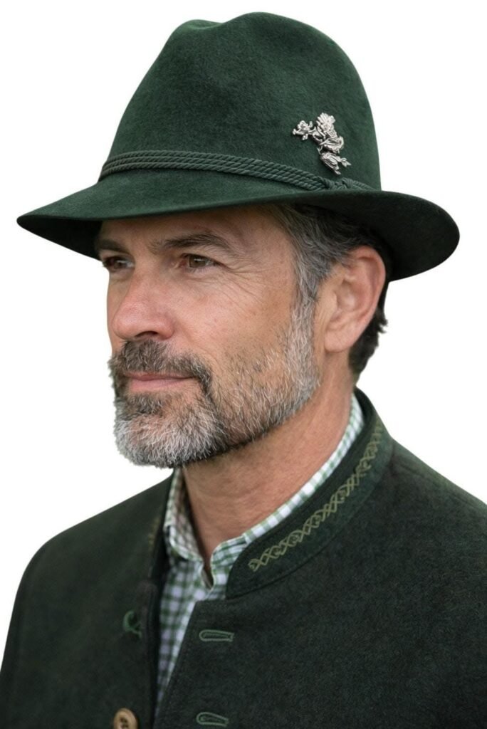 Traditional Bavarian Hats (Tirolerhüte Alpine Hats)