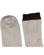 Nikolai Alpine Ivory Cocoa Bavarian Loferl Socks - Image 8