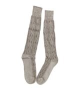 one piece brown and white bavarian socks (2)