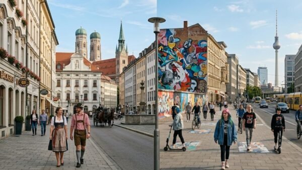 Bavaria Compared with Berlin
