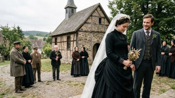 Historical Black Wedding Dress