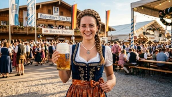 Raised Dutch Braid for Oktoberfest