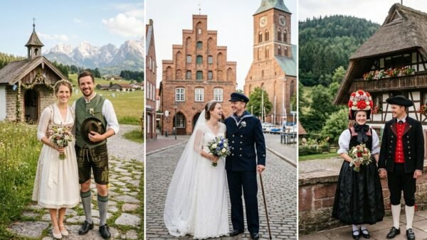 Regional German Wedding Styles