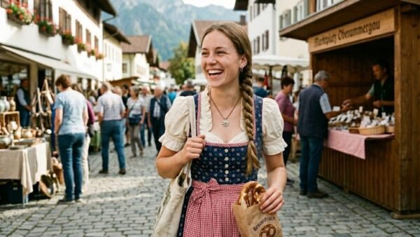 Simple Rope Braid for Casual Dirndl Wear