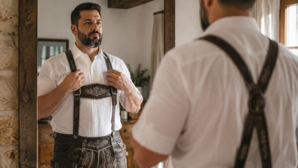 Suspender Adjustment for Tall Men