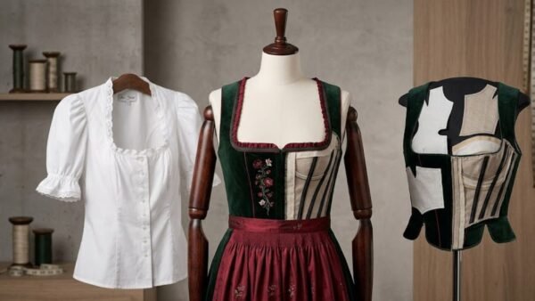The Structured Bodice and Layered Design