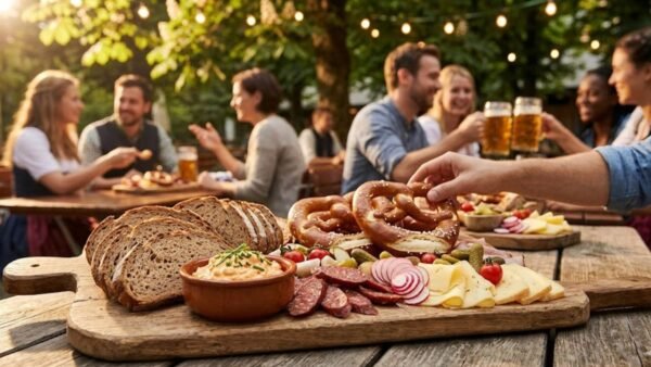 Traditional Bavarian Cuisine and Brotzeit