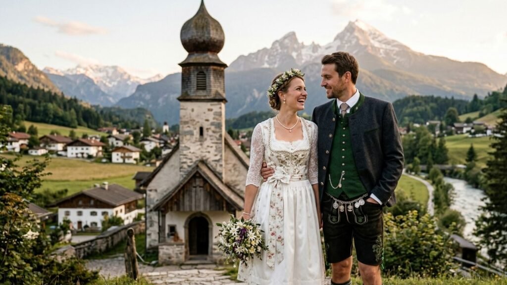 Traditional German Wedding Attire