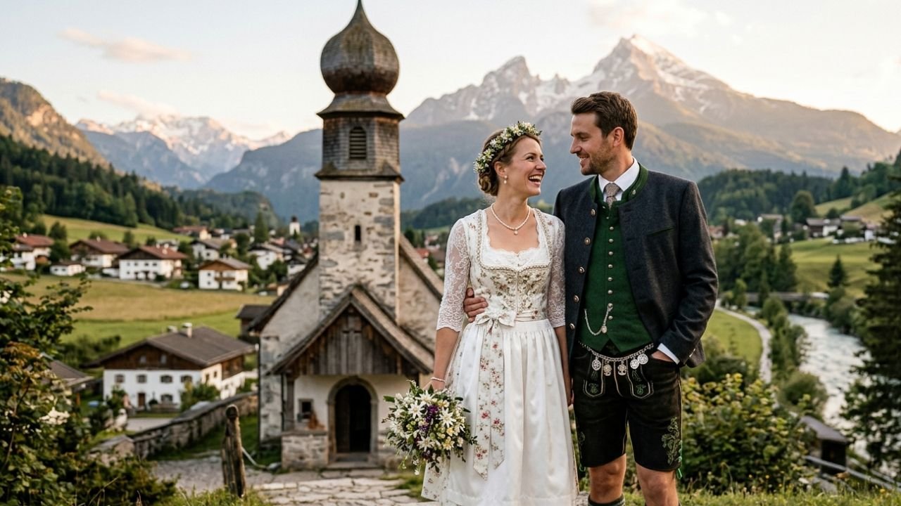 Traditional German Wedding Attire