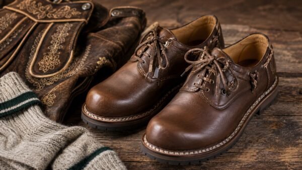 Traditional Haferlschuhe Close-Up